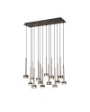 TONIC * COLGANTE 14L RECTANGULAR - GX53 - MULTICOLOR